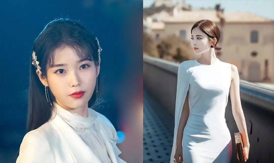 皇冠信用盘怎么弄_IU VS 古力娜扎皇冠信用盘怎么弄，20套服装美瞎你的眼