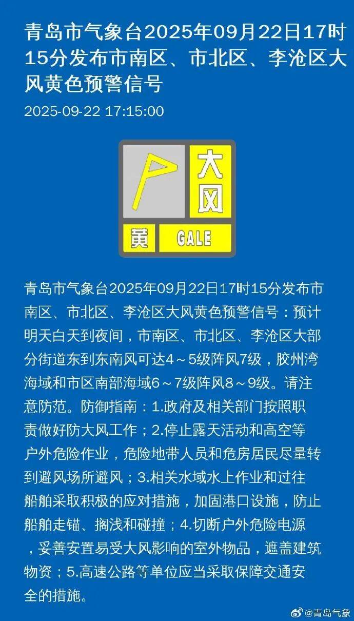 信用网怎么开户_暴雨、大风、大浪来袭信用网怎么开户！青岛市发布防汛预警！