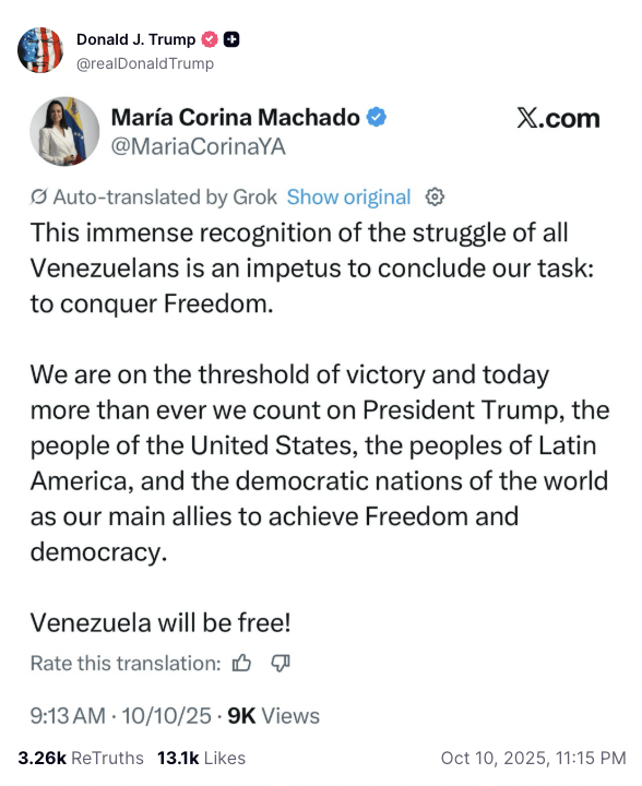 皇冠信用网注册
_新晋诺贝尔和平奖得主：把奖献给特朗普