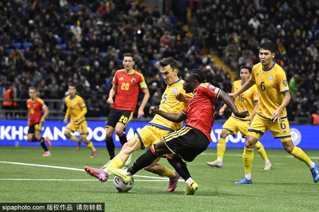 皇冠信用盘账号注册
_世预赛-比利时1-1十人哈萨克斯坦 还剩1轮2分领跑积分榜